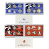 2004 US Proof Silver Coin Sets (22 Coins)