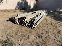 BUNDLE OF ASSORTED SIZED IRRIGATION LINE.