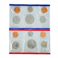 1986 US Mint Coin Sets (10 Coins) UNC