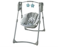 NEW-$127 Graco Slim Spaces Compact Baby Swing