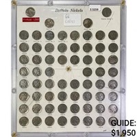 1913-1938 Buffalo Nickel Collect. (66 Coins)