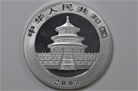 2002 Silver .999 China Panda
