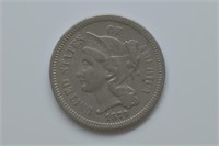 1879 Three Cent Nickel