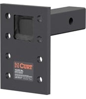 CURT Adjustable Pintle Mount for 2-Inch Hitch Rec