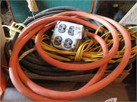 lot misc electric cords