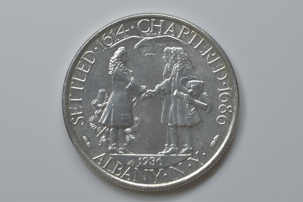 1936 Albany 1/2 Dollar Classic Commemorative