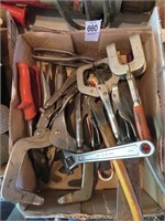 misc tools, pliers, vise grips