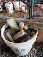 bucket, concrete tools-floats, edgers