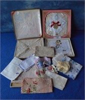 Boxed Handkerchiefs and Linens