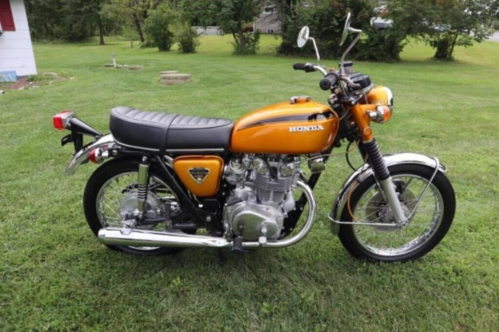 CLASSIC 1971 HONDA 450: