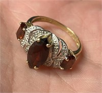Nice Vintage 10k Gold Ladies Ring