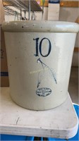 Antique 10 gal Red Wing crock