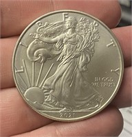 2021 American Eagle Silver Dollar
