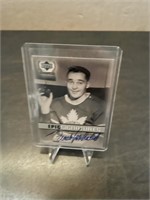 Frank Mahavolich Autograph UD Legends Hockey Card