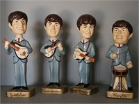 (4) 1964 Beatles Bobble Heads