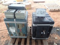 Qty (5) Storage Containers Fiberglass & Aluminum