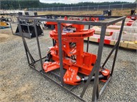 Skid Steer Hydraulic Tree Shear