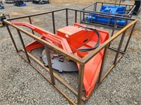 60" Skid Steer Hydraulic Mulcher