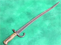 FRENCH M1866 CHASSEPOT BAYONET MADE IN 1870