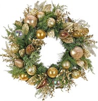 HGTV Home Unlit Artificial Christmas Wreath