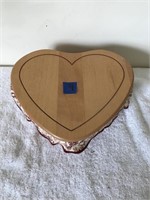 Valentine's Heart-Shaped Longaberger Basket