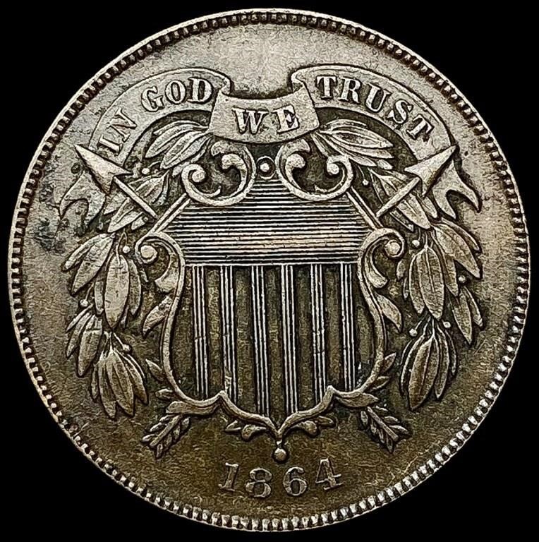 1864 Two Cent Piece