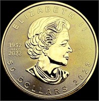 2023 Canada 1oz Gold $50