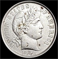 1901 Barber Dime