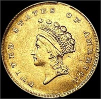 1854 Rare Gold Dollar
