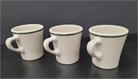 3 Syracuse Diner Ceramic Mugs