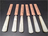 Henley & Co Germany Mother of Pearl Steak Knives
