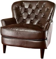 Christopher Knight Home Leather Club Chair
