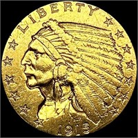 1915 $2.50 Gold Quarter Eagle