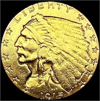 1915 $2.50 Gold Quarter Eagle