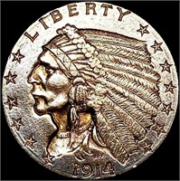 1914-D $2.50 Gold Quarter Eagle