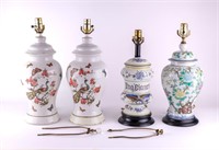 Asian & European Style Table Lamps