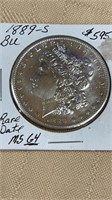 1889 S Morgan Silver Dollar Rare date