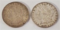 1921 & 1889 Morgan Silver Dollars