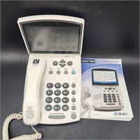 Captel 840i Phone, Manual, & disc