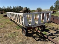 7'x24' Hay Feeder on Running Gear