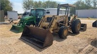Ford 445D w/New Holland 46 Loader/Bucket