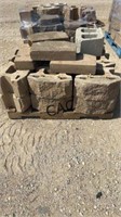 Pallet Lot of Retaining Wall Stone