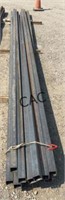 Lot of 12 - 11ga 2"x2"x18' Square Tubing