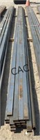 Lot of 20 - 17ga 1"x2"x21'  Square Tubing