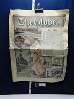 THE GLOBE NEWSPAPER 1904 60TH ANNAVERSARY EDITION