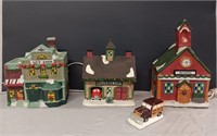 Collectible Ceramic Lighted Buildings