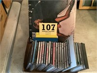Box of CD’s and Tina Turner album