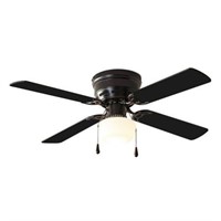 Mainstays 42 inch Hugger Indoor Ceiling Fan with L