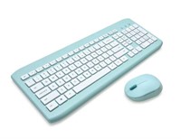 onn. 104-Key Wireless Keyboard and Mouse with Dual