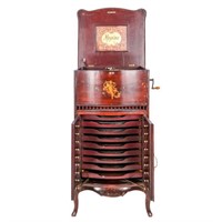 Regina Rookwood Antique Music Box
